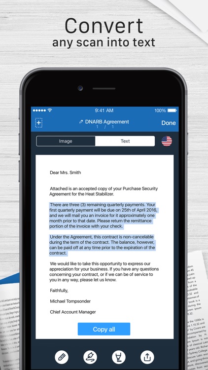 Scanner for Me: Scan documents