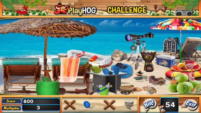 Seaside Hidden Objects Games