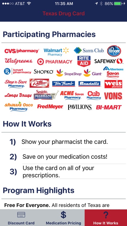 Texas Drug Card screenshot-3