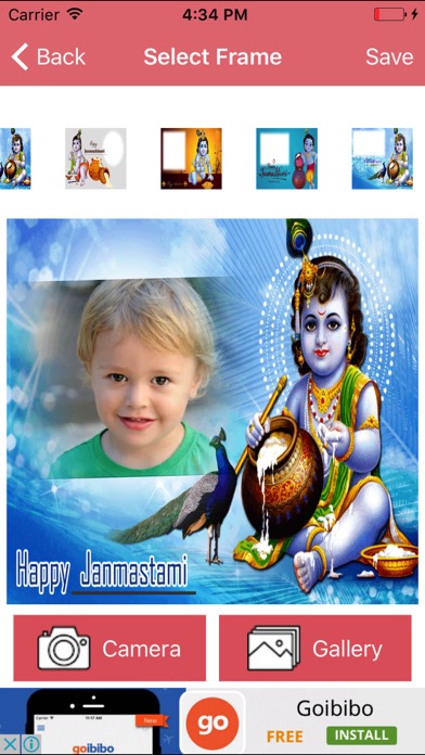 How to cancel & delete Janmashtami Photo Collage from iphone & ipad 3