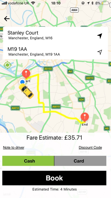 Manchester Taxi Service