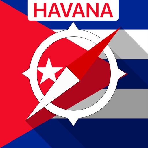 Havana, Cuba Navigation icon