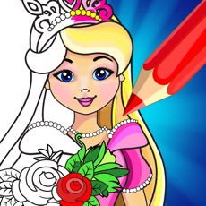 Activities of Coloring Book Game: Princess