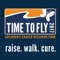 Do your fundraising on the go with your Time to Fly application