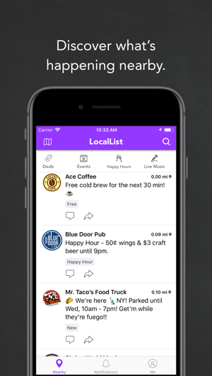 LocalList – What's Up Nearby
