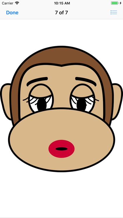 Monkey Face Emoji Stickers screenshot-7