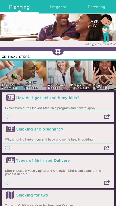Liv – Pregnancy App screenshot 2