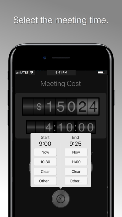 Meeting Cost Meter screenshot 4