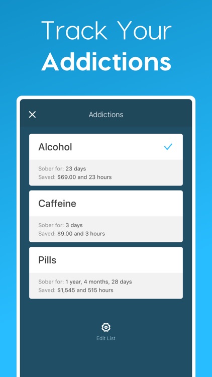 I Am Sober - Sobriety Counter screenshot-4