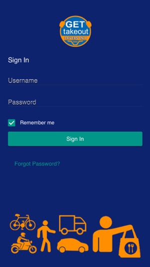 GetTakeOut Driver App