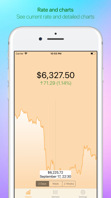 Bitcoin - Live Badge Price screenshot 2