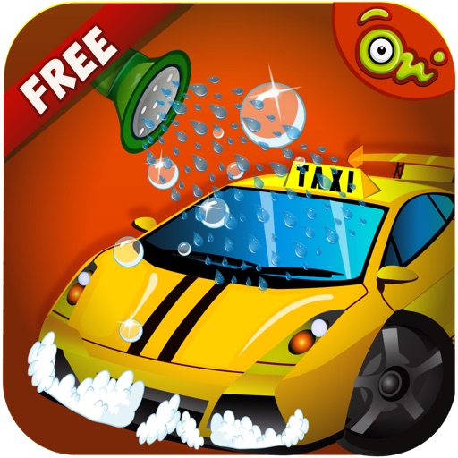 Little Taxi Wash- Kids & Girls Learning & Fun Games Icon