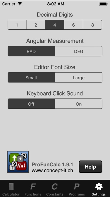 ProFunCalc screenshot-4