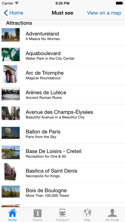 Paris Travel Guide Offline screenshot-3