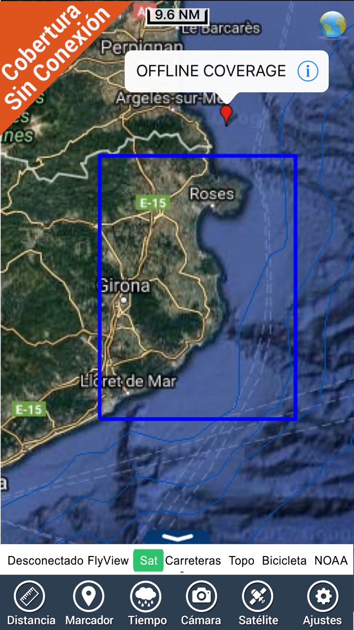 Costa Brava cartas náuticas HD