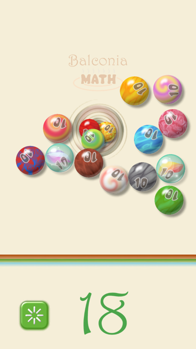 How to cancel & delete Balconia Math : 21 Marbles from iphone & ipad 2