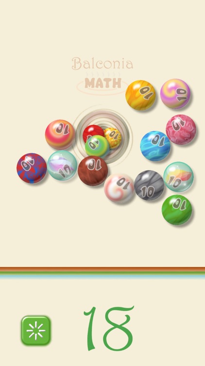 Balconia Math : 21 Marbles