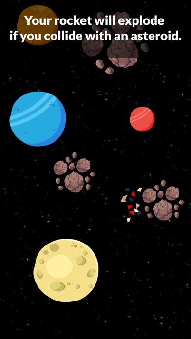 Space Game: Rocket & Asteroids screenshot 4