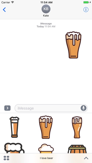 Love beer stickers & emoji screenshot 3