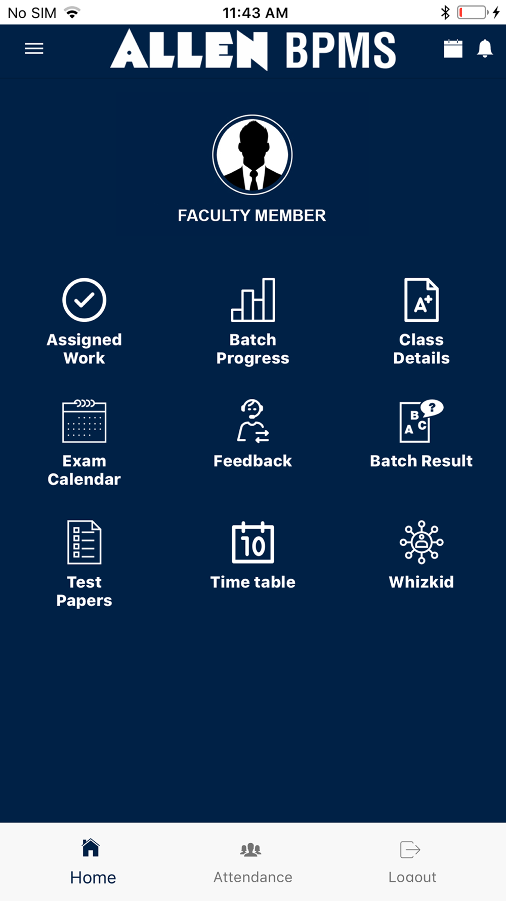 Allen BPMS Faculty Free Download App for iPhone