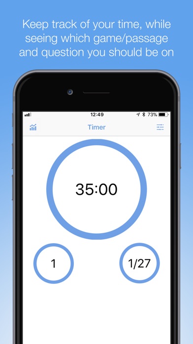 The 180 Timer - LSAT Proctor screenshot 2