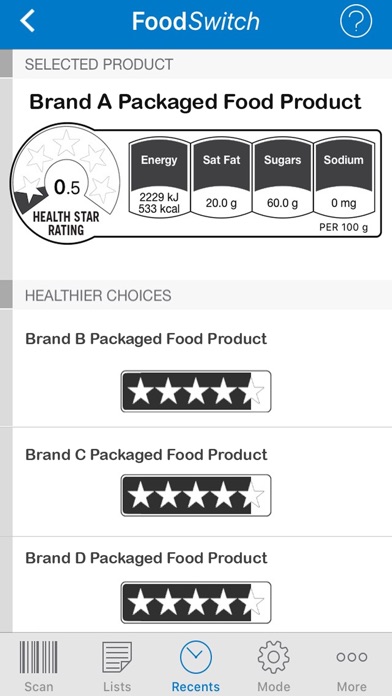 FoodSwitch USA screenshot 3