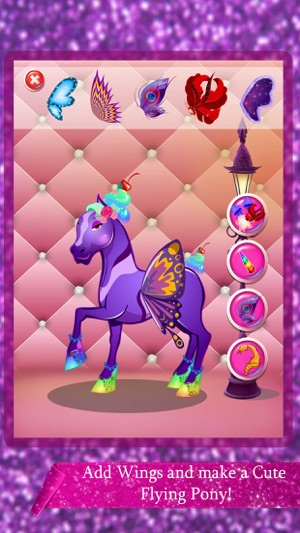 Princess Sparkle:Land Of Magic Pony Dressup Game(圖3)-速報App