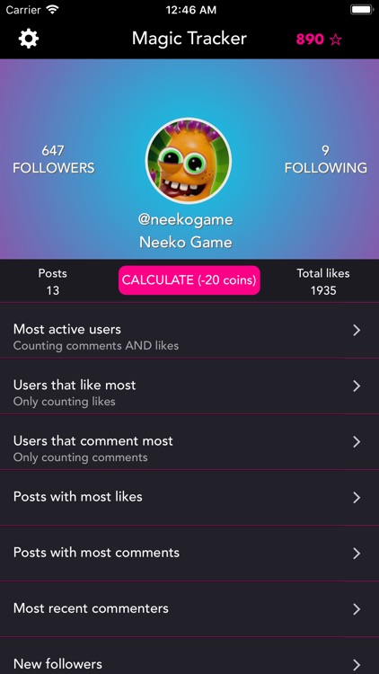 Magic Tracker