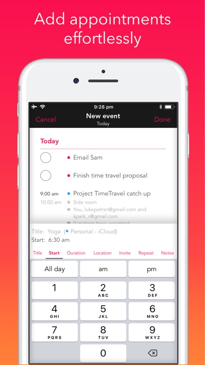 Rooster: Daily Planner