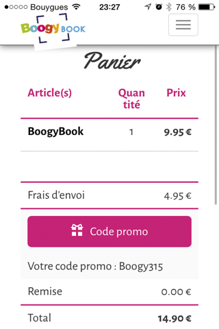 Boogybook screenshot 3