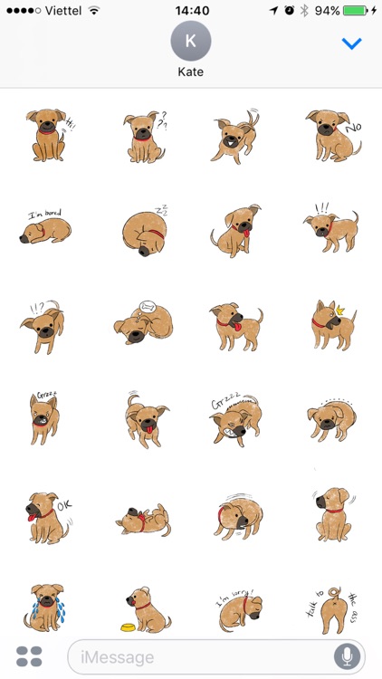 Tee - Puppy Stickers