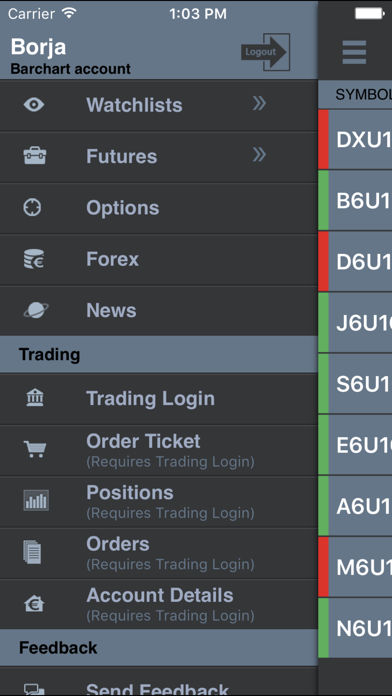 How to cancel & delete Barchart Trader from iphone & ipad 1