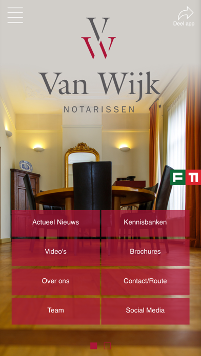 Van Wijk Notarissen screenshot 2