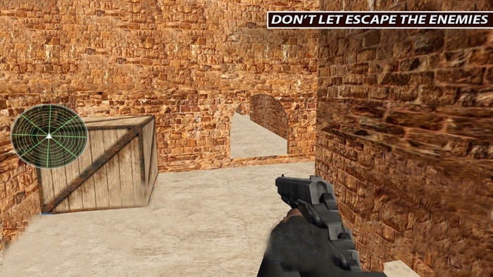 Fighting Wall Stone FPS shoot