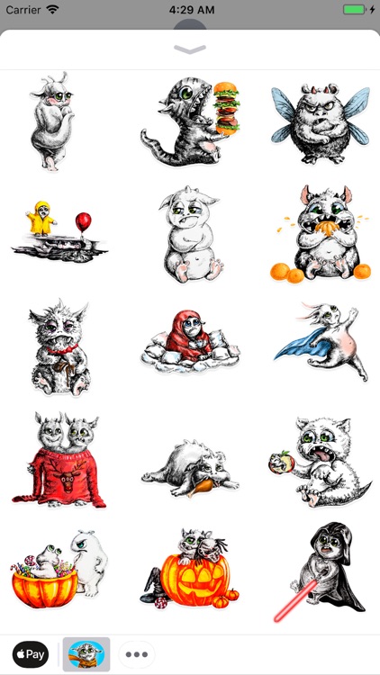 Beautiful Monsters - Stickers