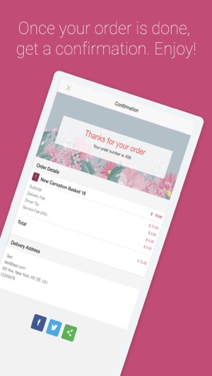 Ordering Flowers App(圖5)-速報App