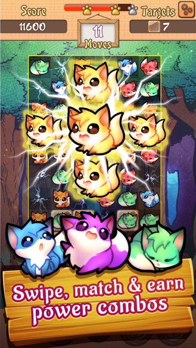 Fox Pop - Match 3 Puzzle Game screenshot 3
