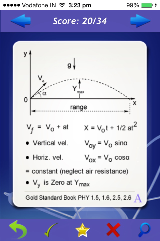 GS GAMSAT Physics Flashcards screenshot 2