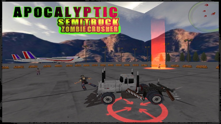 Semi Truck Zombie Crusher screenshot-4