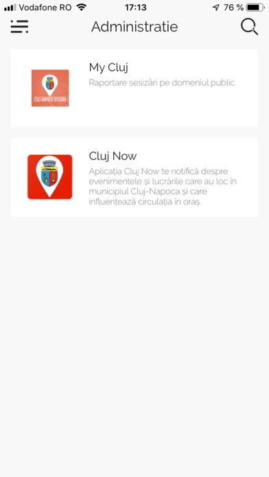 Cluj Napoca App screenshot 2