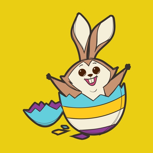 Easter Rabbit 2018 Stickers icon