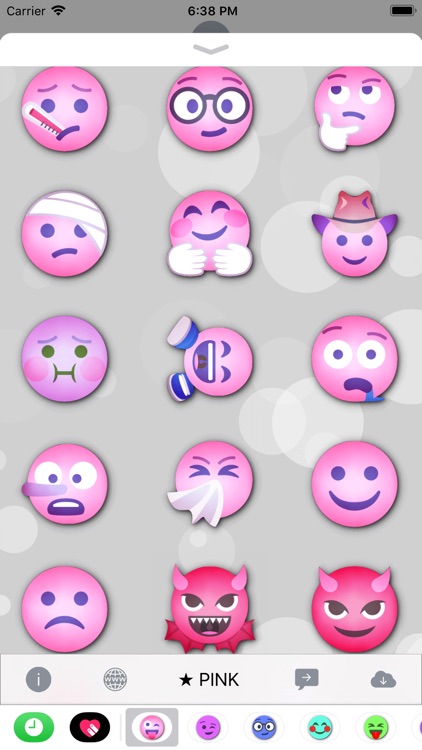 PINK Emoji • Stickers