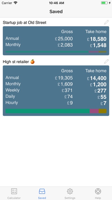 Take Home Pay screenshot 3