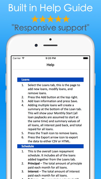 Student Loans Calculator - Debt Payoff Tracker Vue screenshot-4