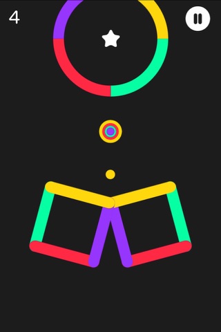 Color Cross Ball Up screenshot 3