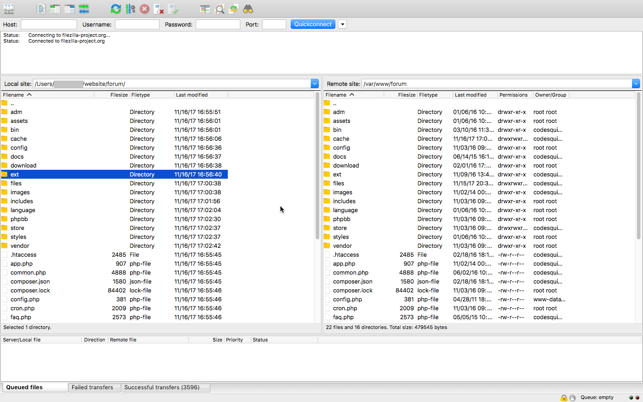 filezilla