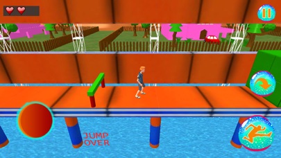 Stuntman Run - Water Park 3D screenshot 4