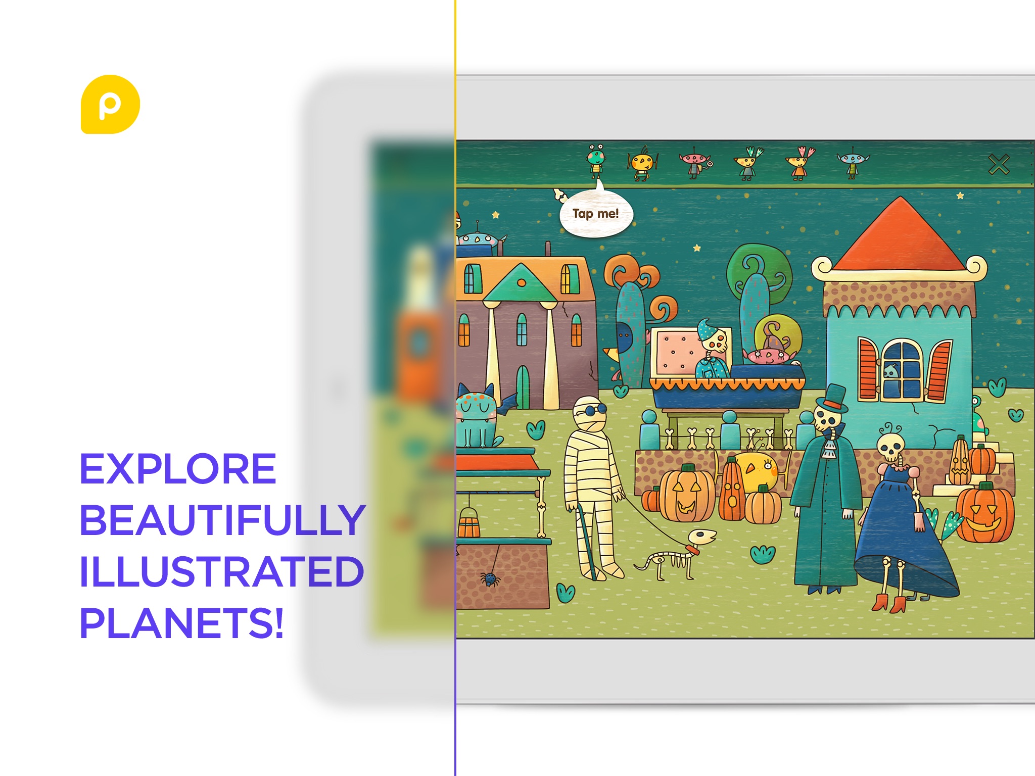 Screenshot do app Mini-U: Peekaboo Universe