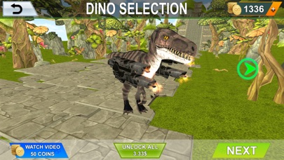 Dinosaur Attack Survival City screenshot 1