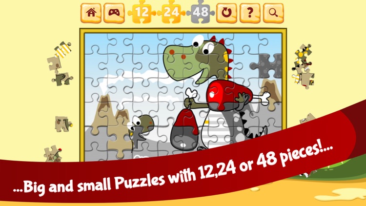 Cute Dinosaur Jigsaw Puzzle